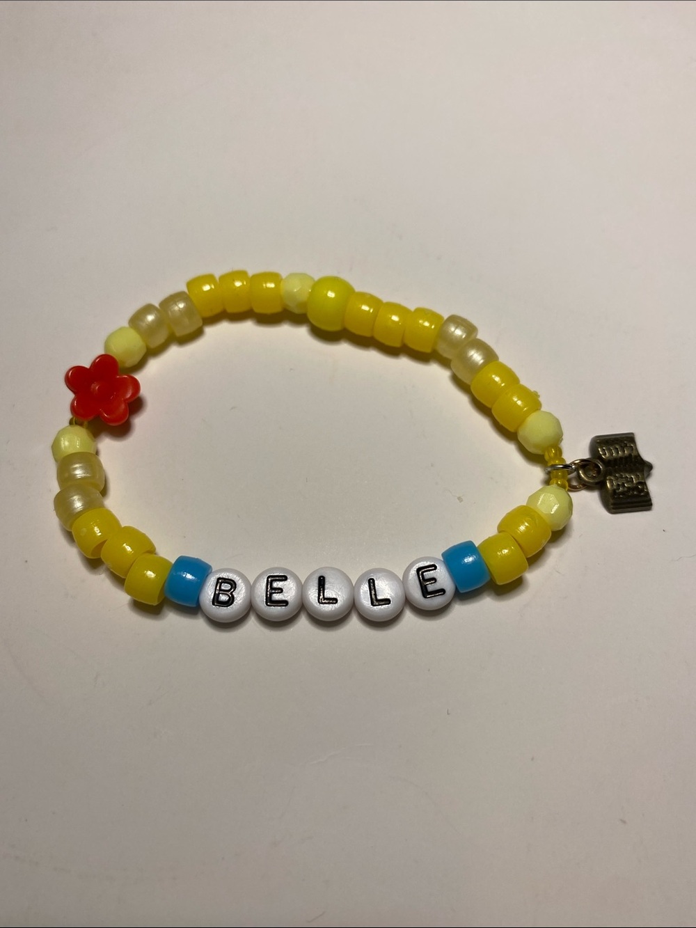 Beauty and the Beast Belle Disney Princess Kandi Bracelet
